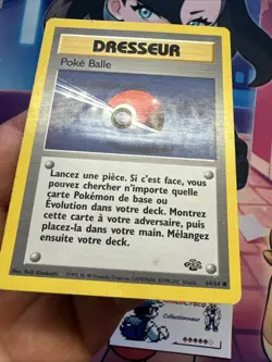 Carte Pokemon Poke Ball 64/64 Wizards Jungle Edition 2 Francais Vf Fr - Image 4
