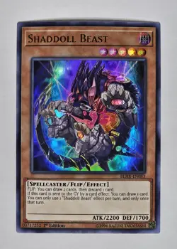Yugioh Shaddoll Beast BLHR-EN083 Battles of Legend: Hero's Revenge 1st Edition - Image 1