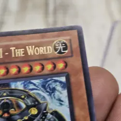 Yugioh Arcana Force XXI The World LODT-EN016 LP Ultimate Rare - Image 4