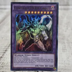 Contrast HERO Chaos - SDHS-EN041 - Ultra Rare - 1st Edition Yugioh NM - Image 1