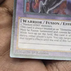 Contrast HERO Chaos - SDHS-EN041 - Ultra Rare - 1st Edition Yugioh NM - Image 5