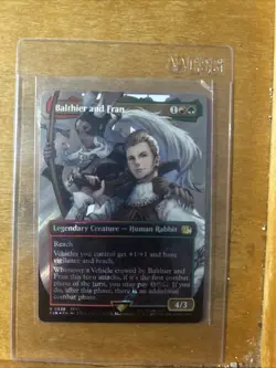 Balthier and Fran (0538) (Borderless) (Surge Foil) Final Fantasy Foil - Image 1