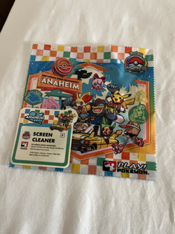 Pokemon World Championships 2025 Anaheim Competitor Screen Cleaner - Image 1