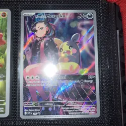 Pokemon Marnies Morpeko Black Star Promo Battle Rival Deck Card Near Mint - Image 1