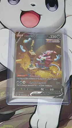 Hoopa V GG53/GG70 Crown Zenith Galarian Gallery Ultra Rare Full Art Pokemon - Image 1