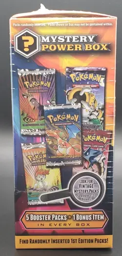 Pokemon Mystery Power Box Brand New Early Edition Vintage Packs 1:20 Boxes Rare! - Image 3