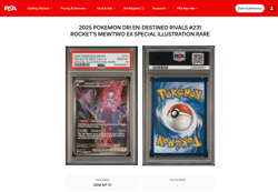 2025 POKEMON DRI EN-DESTINED RIVALS #231 TEAM ROCKET'S MEWTWO EX SIR PSA 10 - Image 3