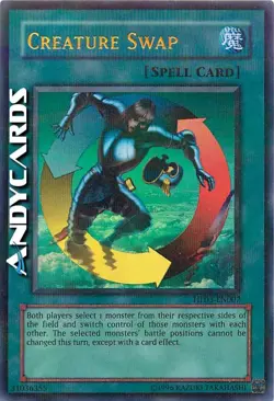 CREATURE SWAP • (Scambio-Creature) • Parallela-Ultra • HL03 EN002 • Unl • Yugioh - Image 1