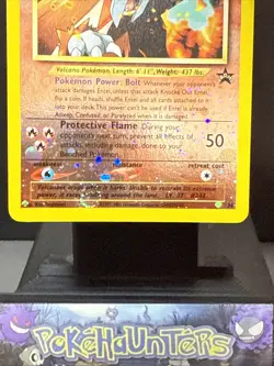 Pokemon Card Entei Black Star Promo 34 Reverse Holo Movie Promo Swirl NM - Image 3