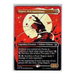 Ragost, Deft Gastronaut #300 Borderless Rare MTG 2025 Edge of Eternities (EOE) - Image 1