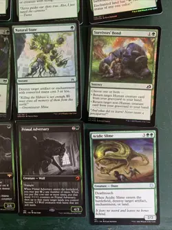 Mtg Small Golgari Bundle: Werewolves, Starving Revenant, Necroblossom Snarl - Image 2
