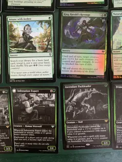 Mtg Small Golgari Bundle: Werewolves, Starving Revenant, Necroblossom Snarl - Image 3
