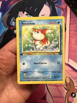 Carte Pokemon Jungle Wizards Poissirene 53/64 Edition 1 Ed1 First Francais Vf Fr - Image 2