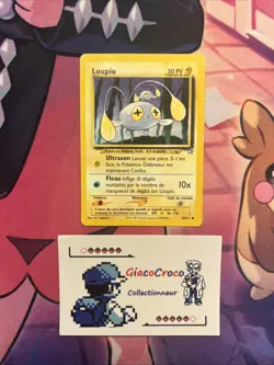 Carte Pokemon Wizards Neo Genesis Loupio 55/111 Francais Vf Fr - Image 1