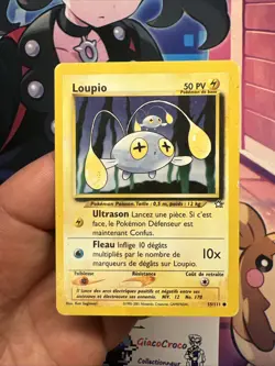 Carte Pokemon Wizards Neo Genesis Loupio 55/111 Francais Vf Fr - Image 2