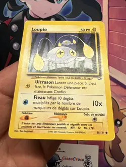 Carte Pokemon Wizards Neo Genesis Loupio 55/111 Francais Vf Fr - Image 4