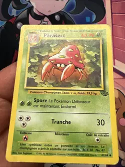 Carte Pokemon Parasect 41/64 Wizards Jungle Edition 2 Unlimited Francais Vf Fr - Image 3