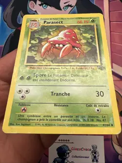 Carte Pokemon Parasect 41/64 Wizards Jungle Edition 2 Unlimited Francais Vf Fr - Image 4