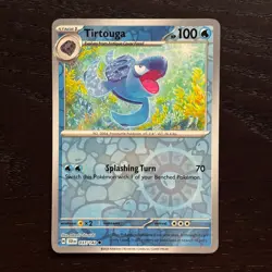 Tirtouga 037/142 Pokemon Stellar Crown Scarlet & Violet Reverse Holo Common NM - Image 1
