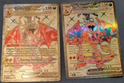 Pokemon TCG Charizard EX Obsidian Flames and Black Star NM - Image 1
