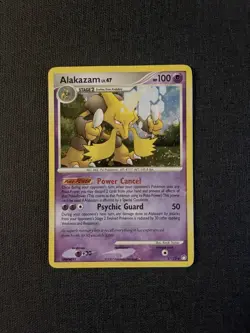 Alakazam - 2/123 - Holo Rare Mysterious Treasures Pokemon MP - Image 1