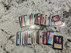 Mtg Legends Dark Revised Lot x50 - Magic The Gathering Old Card Lot MP - Image 1