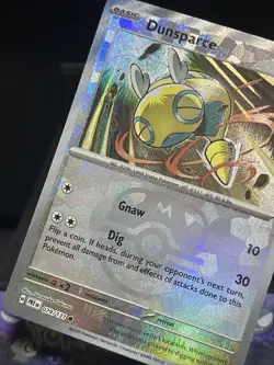 Pokemon Card Dunsparce 079/131 Master Ball Prismatic Evolutions Near Mint - Image 2
