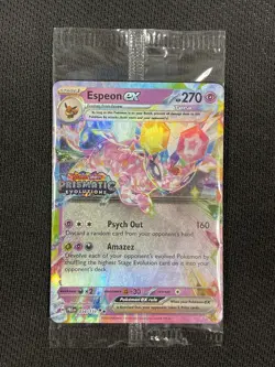 Pokemon Card SEALED Espeon ex Prismatic Surprise Box Promo S&V 034/131 - Image 1