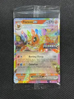 Pokemon Card SEALED Flareon ex Prismatic Surprise Box Promo S&V 014/131 - Image 1