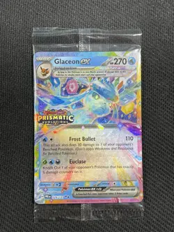 Pokemon Card SEALED Glaceon ex Prismatic Surprise Box Promo 26/131 - Image 1