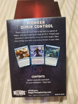 MTG Magic Dimir Control Pioneer Challenger Deck 2022 New Factory Sealed - Image 3