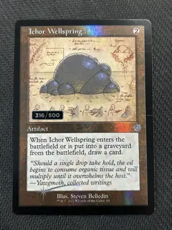 MTG - BRO - Ichor Wellspring - Retro Frame Serialized Foil - NM - Image 1