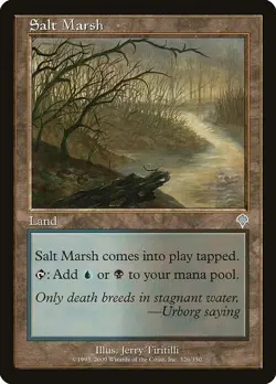 MTG Salt Marsh Invasion U 326/350 (MODERATELY PLAYED) - Image 1