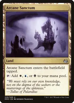 MTG Arcane Sanctum Modern Masters 2017 U 228/249 (LIGHTLY PLAYED) - Image 1