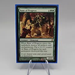 MTG - Bane Of Progress - Commander 2013 - Rare - NM - Image 1