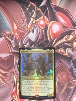 x1 Ghired, Conclave Exile - Foil M MTG Commander 2019 M/NM, English (b1) - Image 1