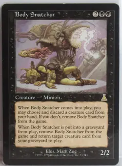 Body Snatcher [Lightly Played, Excellent Condition] MTG Rare {Urza's Destiny} - Image 1