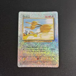 Doduo 71/110 Reverse Holo Legendary Collection Pokemon Card 2002 Pokemon LP - Image 1