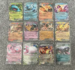 Pokemon 151 - Complete EX Card Set - All 12 EX Cards With No Dupes. - Image 1