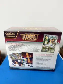 Pokemon: Scarlet & Violet 3: Obsidian Flames Elite Trainer Box - 9 Packs 820650853913 - Image 3
