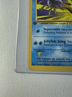 Tentacruel 1st Edition Fossil 44/62 Uncommon HD Photos Mint WOTC Vintage Pokemon - Image 3