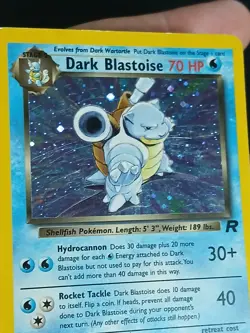 Pokemon Dark Blastoise Holo Rare 3/82 Team Rocket MP/LP - Image 3