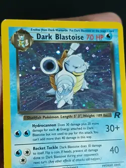 Pokemon Dark Blastoise Holo Rare 3/82 Team Rocket MP/LP - Image 4