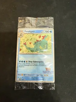 Pokemon Illustration Contest 2024 Promos Sealed SVP213 SVP214 SVP215 Black Star - Image 1