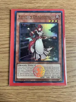 Yu-gi-oh Kitchen DragonMaid BLMM-EN058 Rare 1st Edition NM Card - Image 2