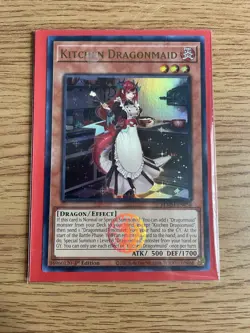 Yu-gi-oh Kitchen DragonMaid BLMM-EN058 Rare 1st Edition NM Card - Image 3