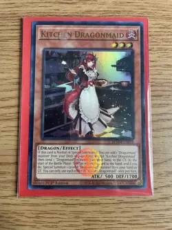 Yu-gi-oh Kitchen DragonMaid BLMM-EN058 Rare 1st Edition NM Card - Image 4