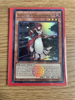 Yu-gi-oh Kitchen DragonMaid BLMM-EN058 Rare 1st Edition NM Card - Image 5