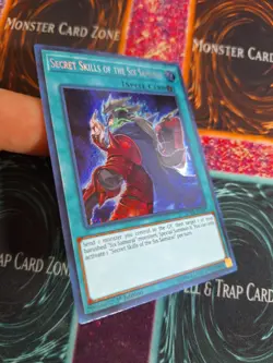 Yu-Gi-Oh! Secret Skills of the Six Samurai SPWA-EN00 Secret Rare 1st Edition NM - Image 2