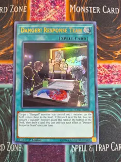 Yu-Gi-Oh! TCG Danger! Response Team SOFU-EN086 Ultra Rare 1st Edition Near Mint - Image 1